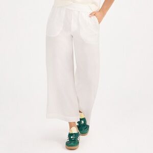 CAbi White Wide Leg Pants